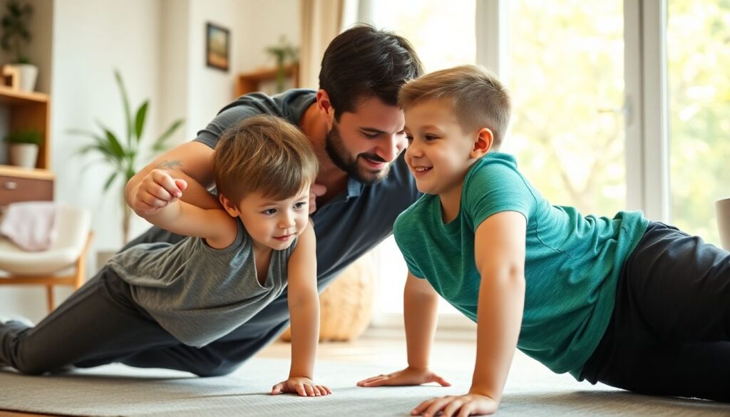 Истории тренировок от отцов к детям: методы и традиции - иллюстрация