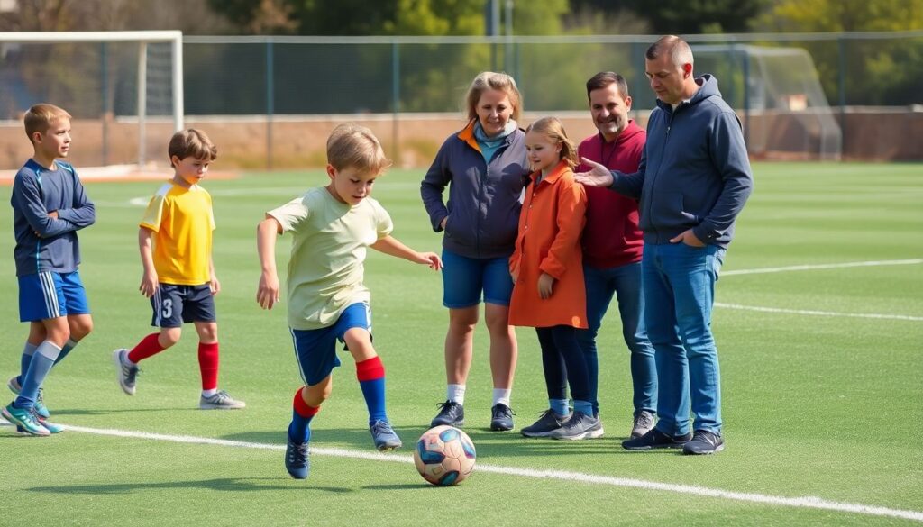 Истории первых шагов в футболе из семейного окружения - иллюстрация