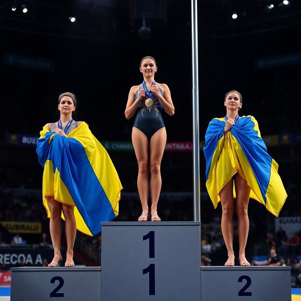 Россия: чемпионка мира по спортивному пилону Ксения Устинова и золото в Будапеште