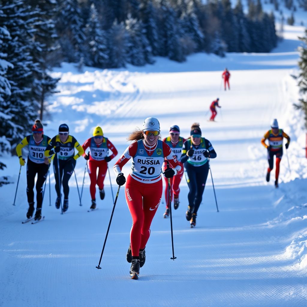 Тур де Ски: Непряева снова вне топ-15 после провала в финишном спринте