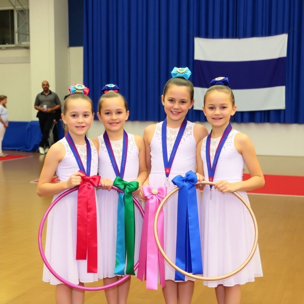 Фото чемпионата России по художественной гимнастике: триумф академии Алины Кабаевой