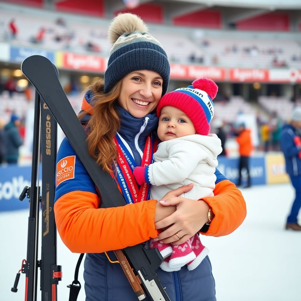 Чемпионка России Томшина: как после декрета вернулась в биатлон